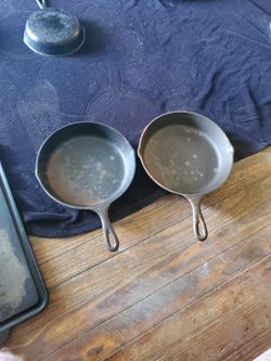 Vintage Cast Iron Skillets