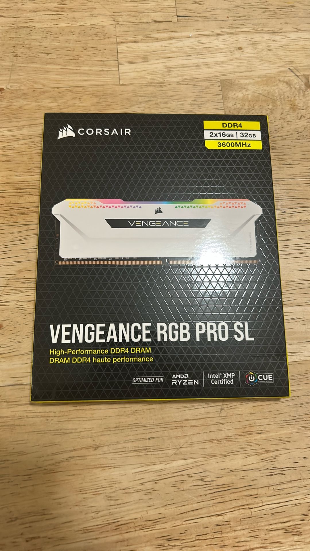 Vengeance DDR4 32gb 3600MHz