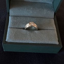Mens solid diamond  ring 