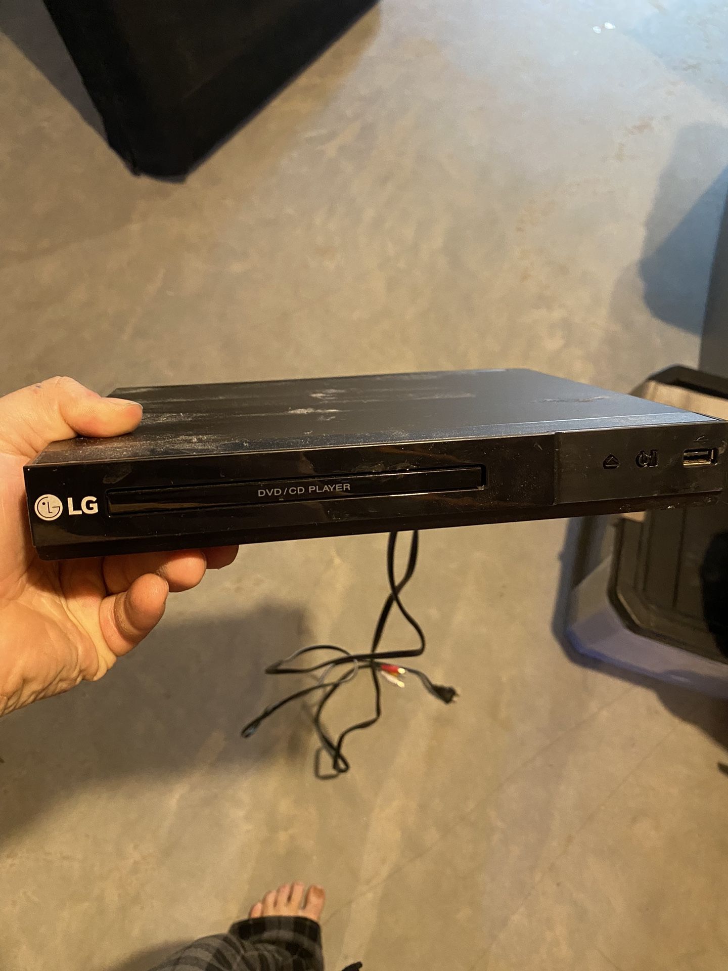 LG DVD/CD player