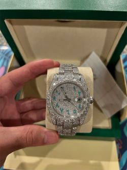 Moissanite watch
