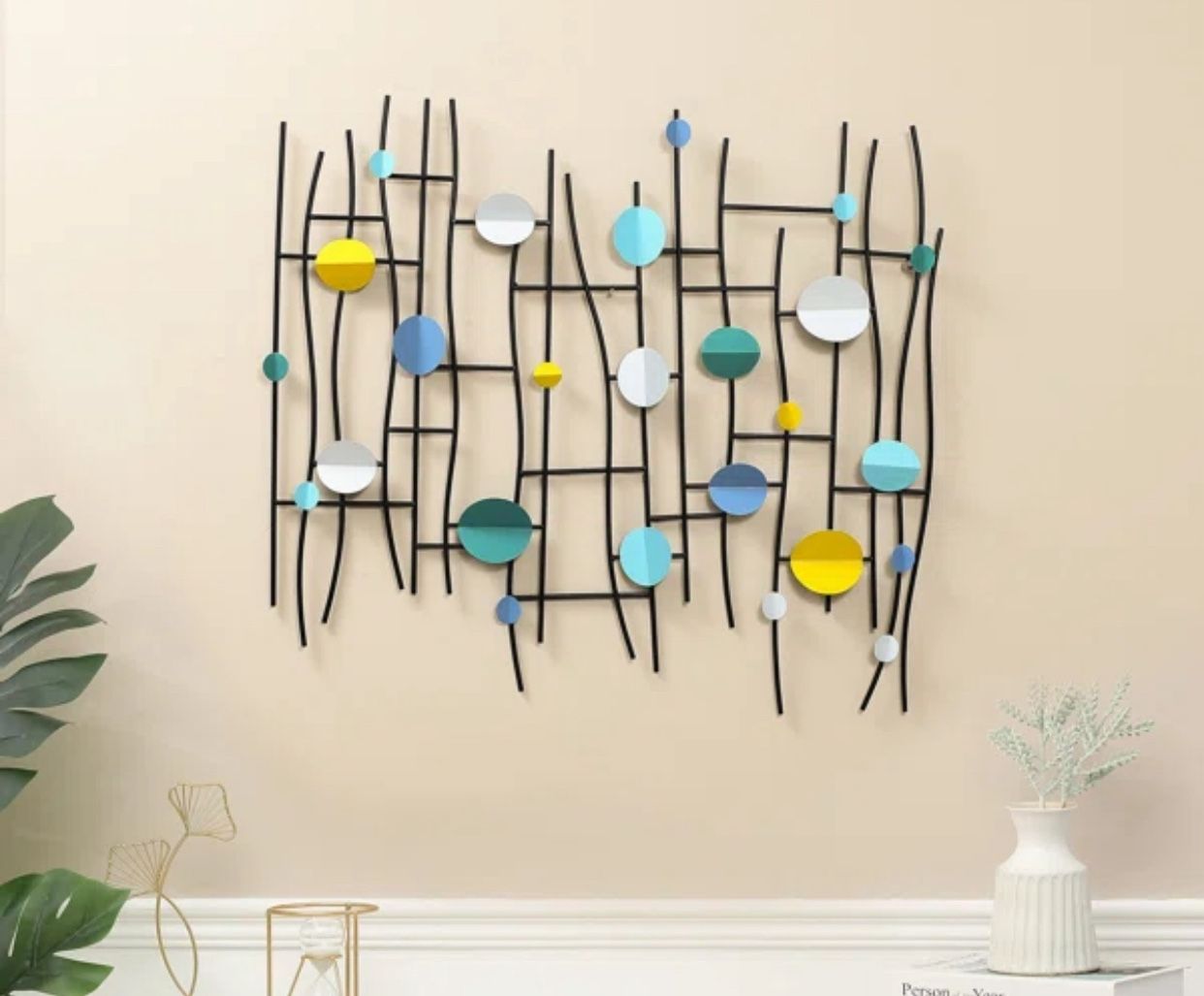 Modern Abstract Metal Wall Art