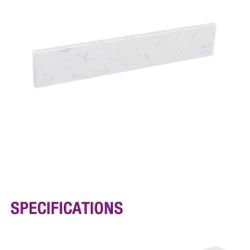 Vanity Splash  60 Inches  