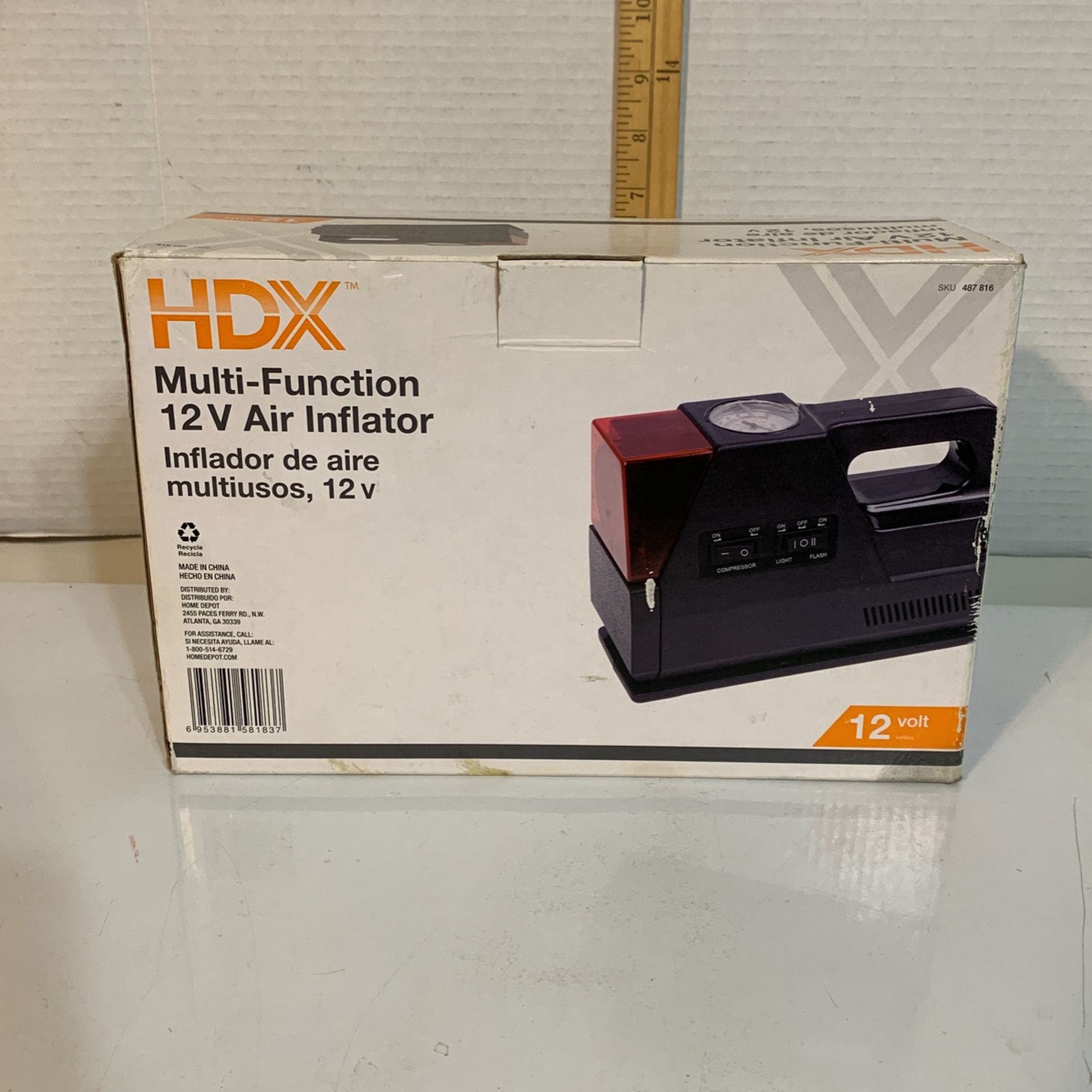 HDX 12 V AIR INFLATOR