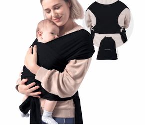 Momcozy baby wrap/carrier  (black)