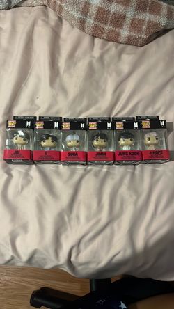 BTS funkopop keychain