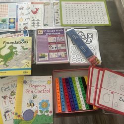K-1st Grade Workbooks 