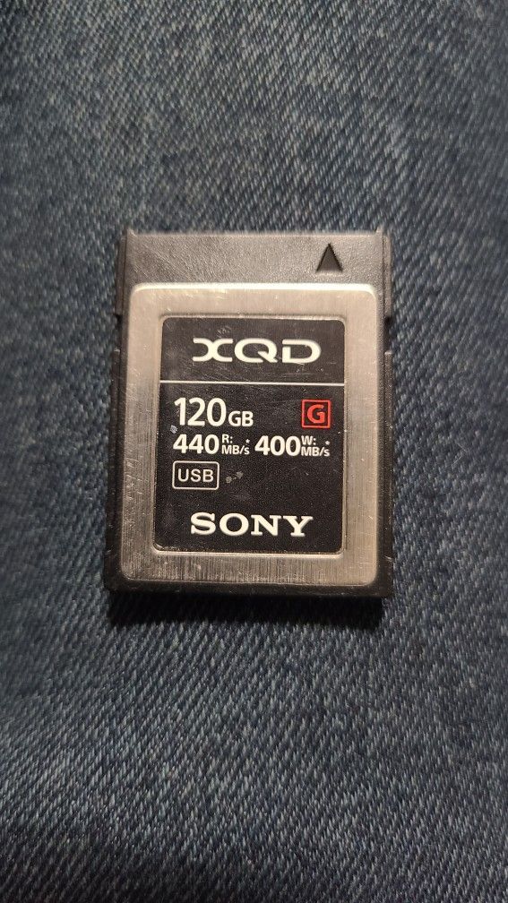 120 GB XQD Sony Memory Card
