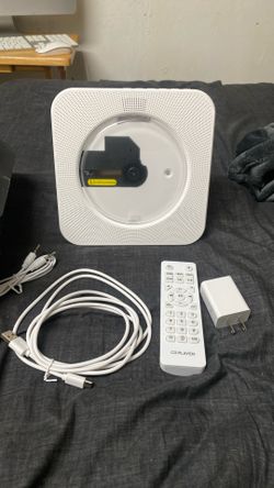 Desktop CD Player With Speakers 