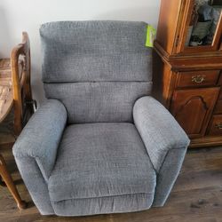 La-z-boy Power Recliner And Rocking Chair Gray