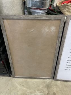 Large Frame - 26 X 38 Distressed Wood