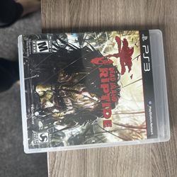PS3 Game Dead Island Riptide 