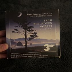 Bach Beethoven Mozart 3 CDs