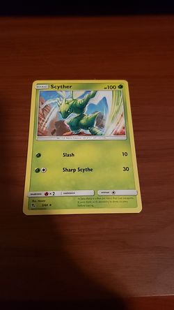 Scythe Pokemon Card