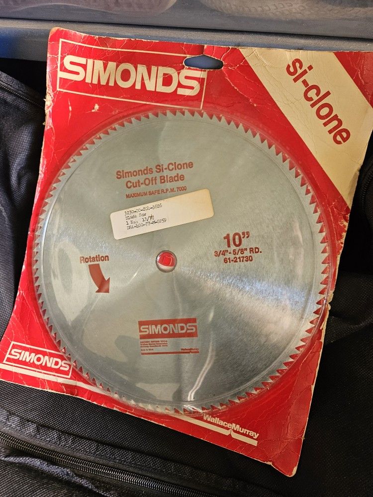 New Cut Off Blade ( Tool )