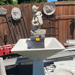 Concrete Water Fountain 