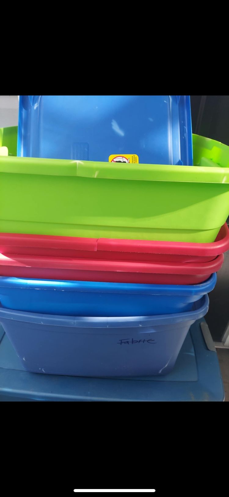 Storage Bins 30 Gallon $10 Each