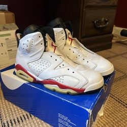 2010 Varsity Red Air Jordan 6s 