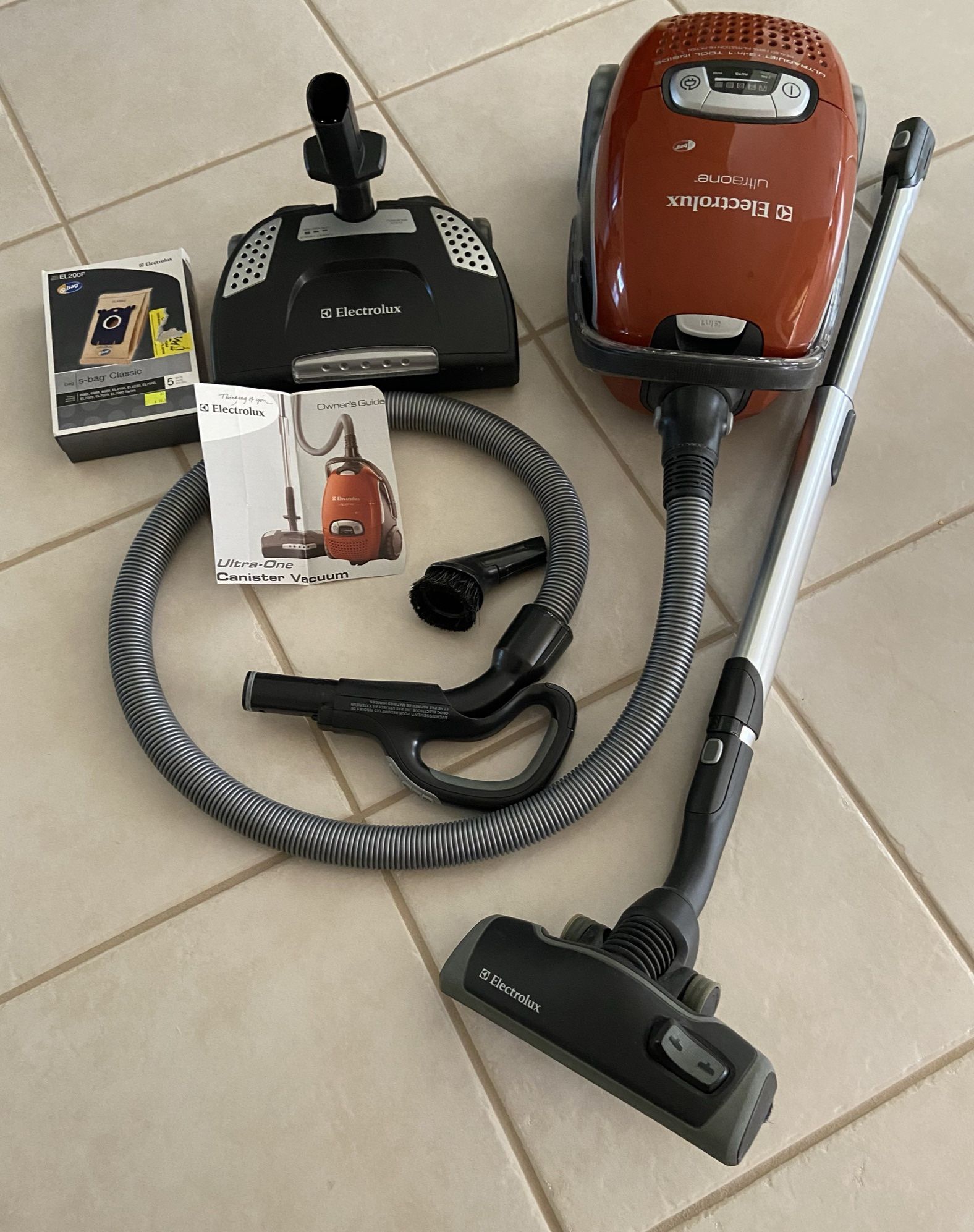 Electrolux Vacuum Ultra-One Canister Vacuum