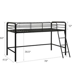 Twin Loft Bed Frame – Great Condition – $100 OBO