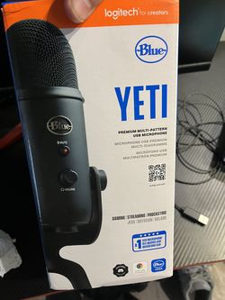 Blue yeti microphone