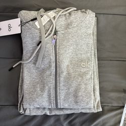 Grey Alo Jacket Set Size M,L
