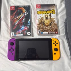 Nintendo Switch + 2games