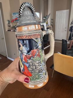 Authentic German beer mug