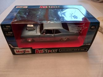 Maisto All Stars - 1970 Chevrolet Nova SS Coupe 1:24 Scale- # 01330 NIB