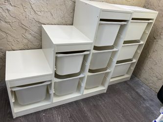 Set of IKEA TROFAST Storage Units w/ Bins - Local Delivery Available for an Fee - See My Other Items😎