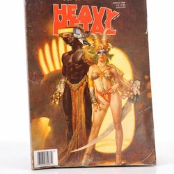 Heavy Metal Magazine Spring 1998 Sci-Fi Special 🔥 Vintage Rare Cover – OG Collector Piece