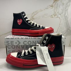 Converse Comme des Garçons CDG Chuck 70 Hi A01793C Size 7 Mens 