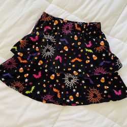 Halloween Skirt for Girls Size 6x 🎃🍭🦇👻🕷🕸🧡
