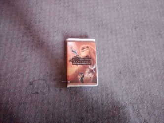 Lion king platinum edition blue VHS tape