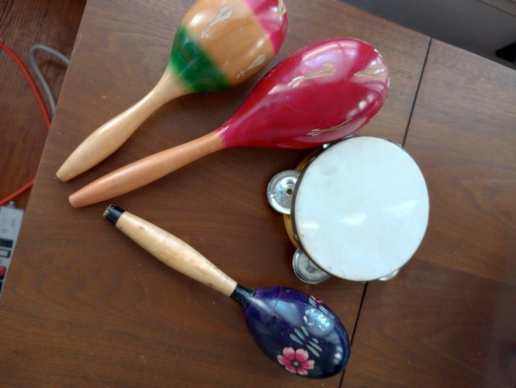 Maracas And Tambourine 