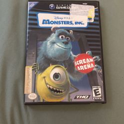 Nintendo Monsters Inc for GameCube