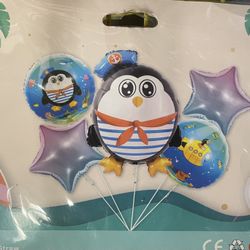 Penguin Balloon Set 