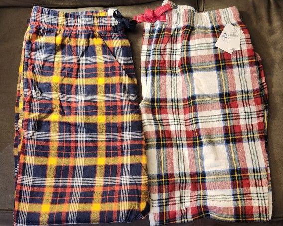 2 Pairs of Pajama Bottoms
