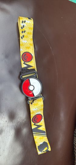Pokemon Clip 'N' Go Poke Ball Adjustable Belt Pikachu Yellow/Black Trainer Toy