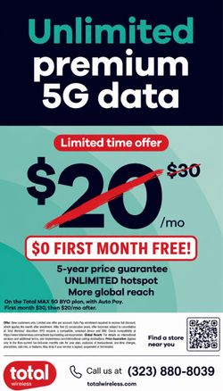 FIRST MONTH FREE