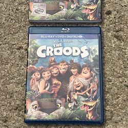 The Croods (Blu-ray/DVD+DigitalHD, 2013, 2-Disc Set) DreamWorks