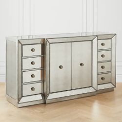 Z Gallerie  Mirrored Omni Buffet 