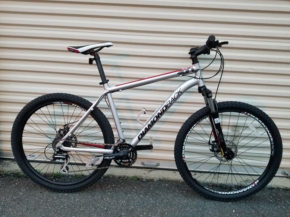 Diamondback Axis MTB Aluminum Mountain Bike 18" Bicycle 50miles 27.5" XL Wheels
