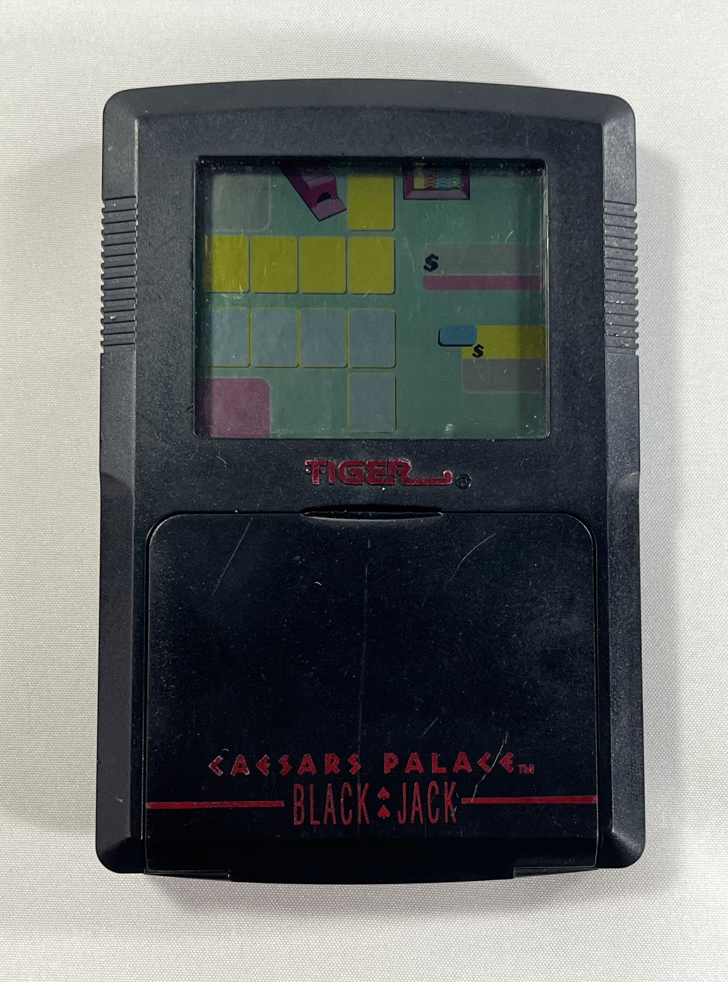 Vintage 1993 Tiger Caesars Palace Handheld Electronic Talking BlackJack Tested
