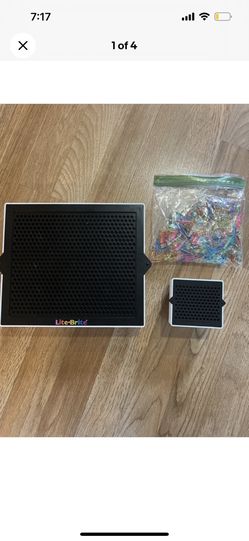 Lite Brite Large And Small Tablet With Pieces toy