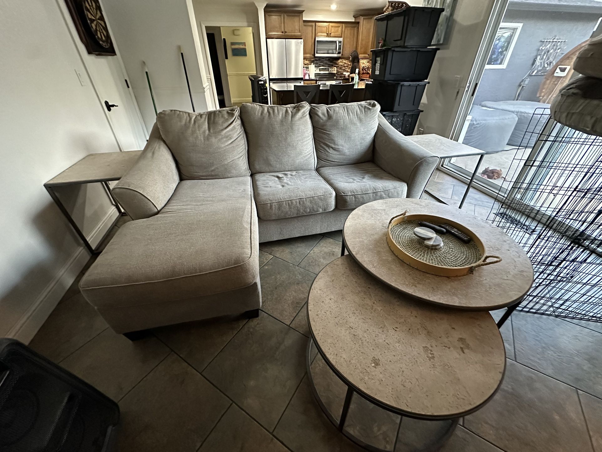 Couch To End Tables 2 Piece, Coffee table