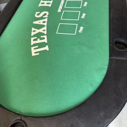 6 1/2’ Long Poker Table 