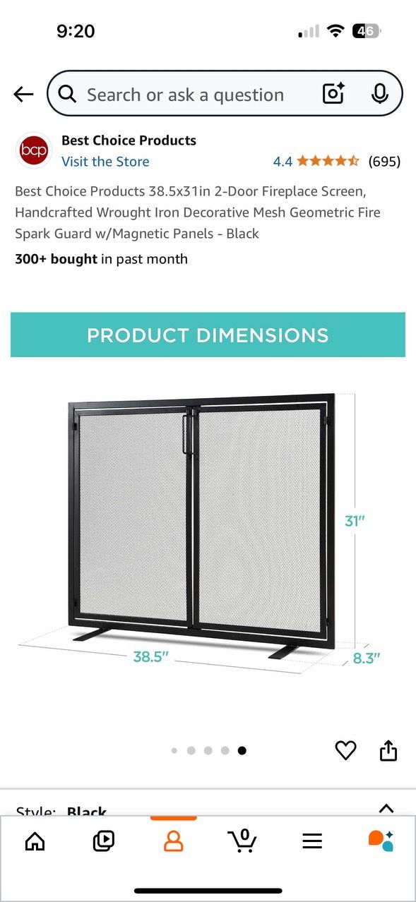 FIREPLACE COVER