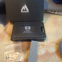 Muradin Mens Tactical Wallet For Men RFID Blocking 