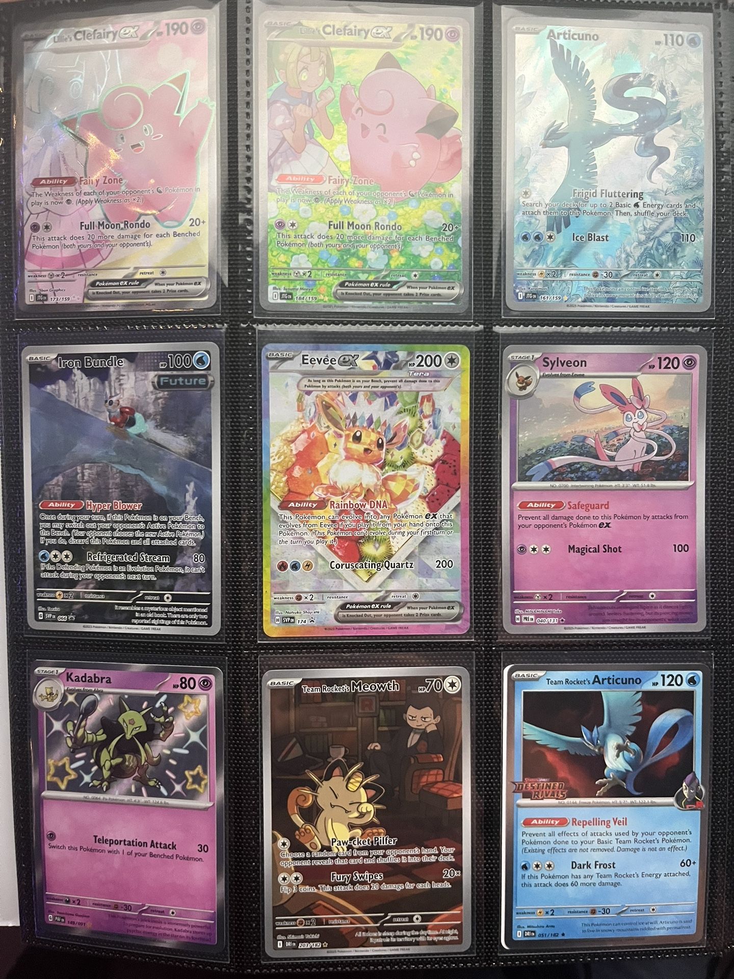 Pokemon Binder Collection Lot